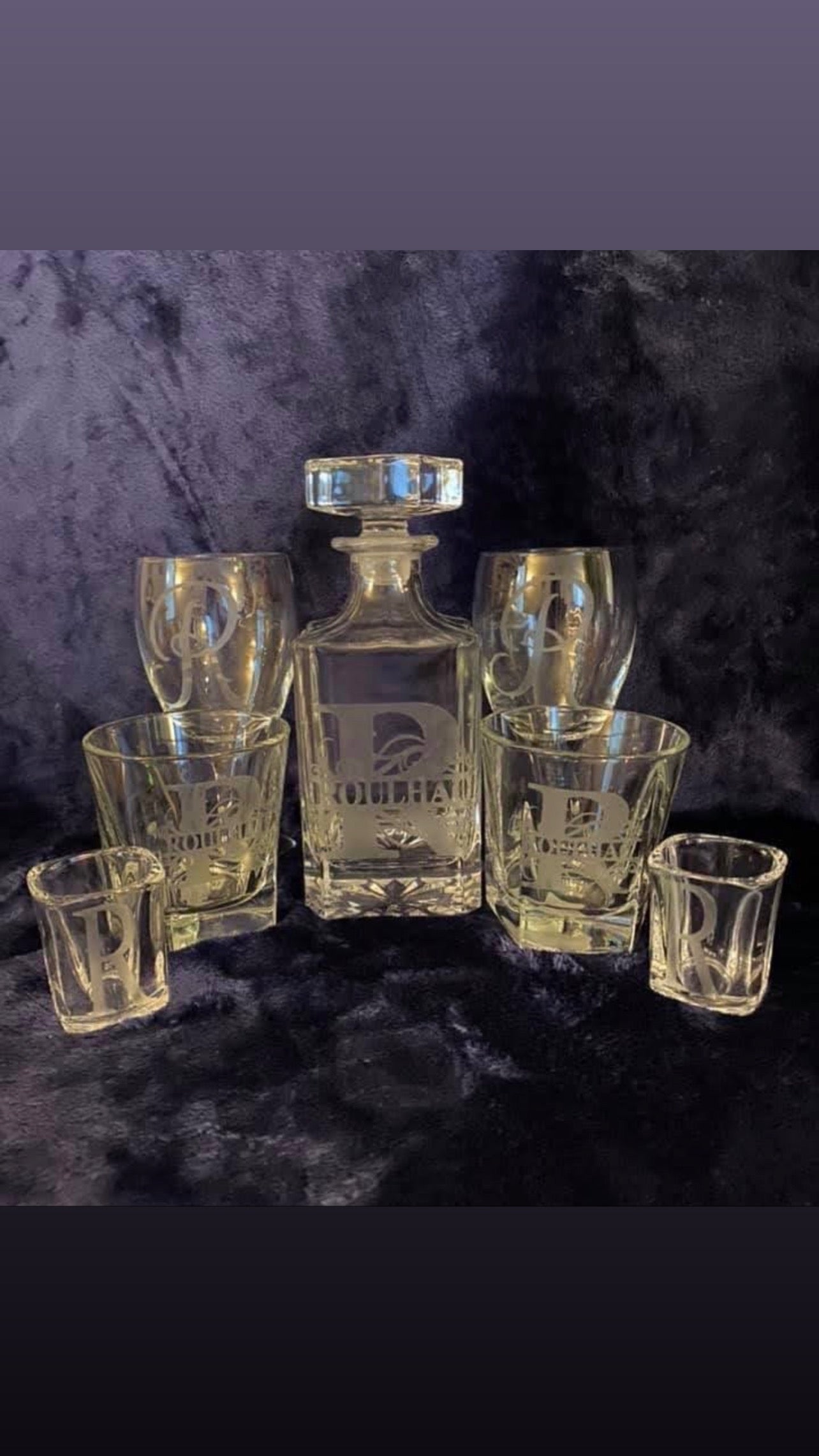 Whiskey Decanter Set