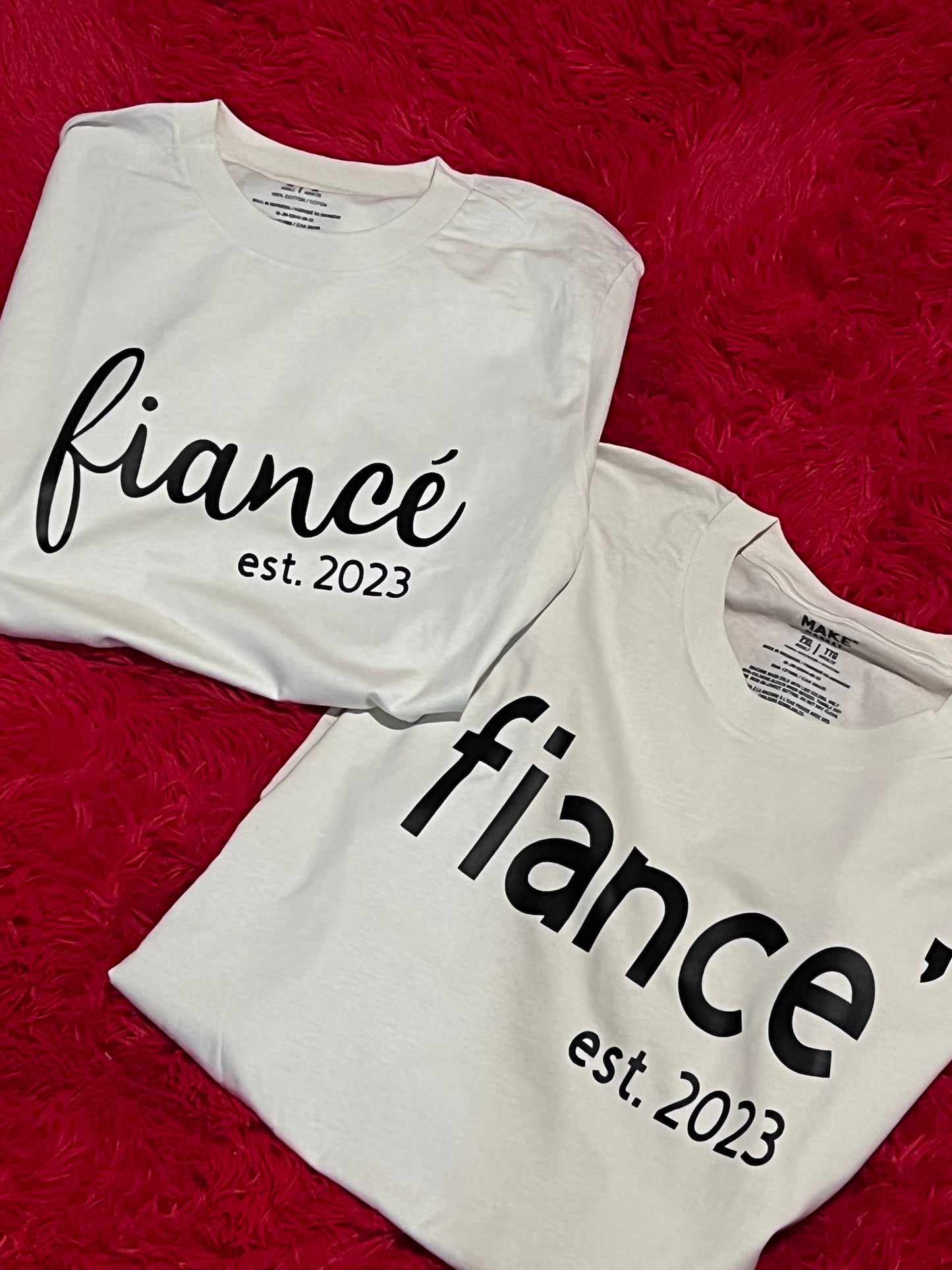 Personalized Engagement Shirts