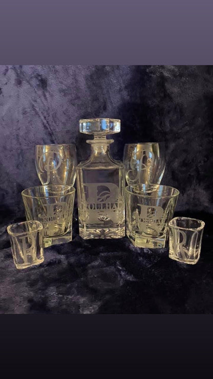 Whiskey Decanter Set